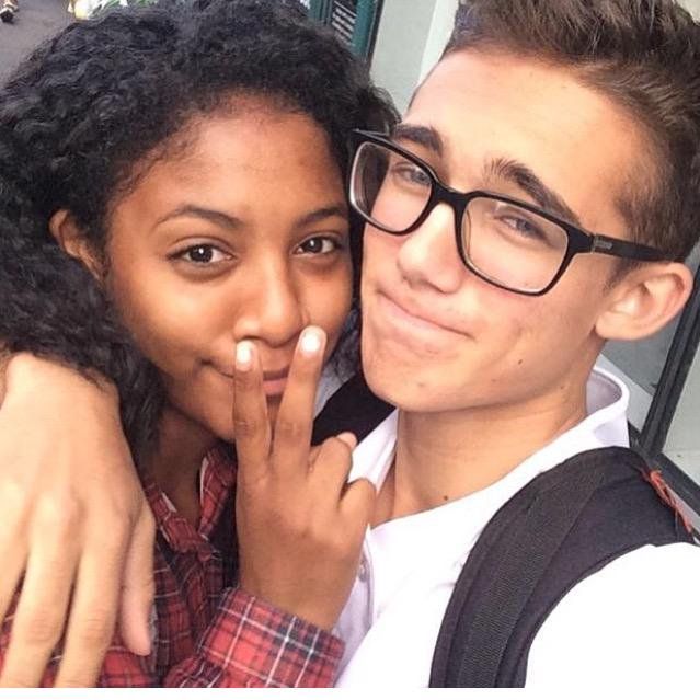 black girl dating white guy